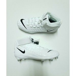 Nike Force Savage Pro 2 Detachable Football Cleats White BV3981 100 Men's Sz 12